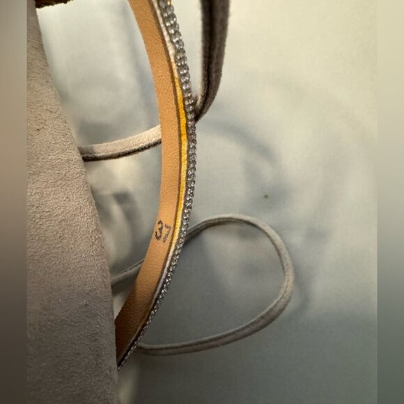 G Fusion Rhinestone Wrap Sandals - Size 7 | Italian-Made - Picture 14 of 14